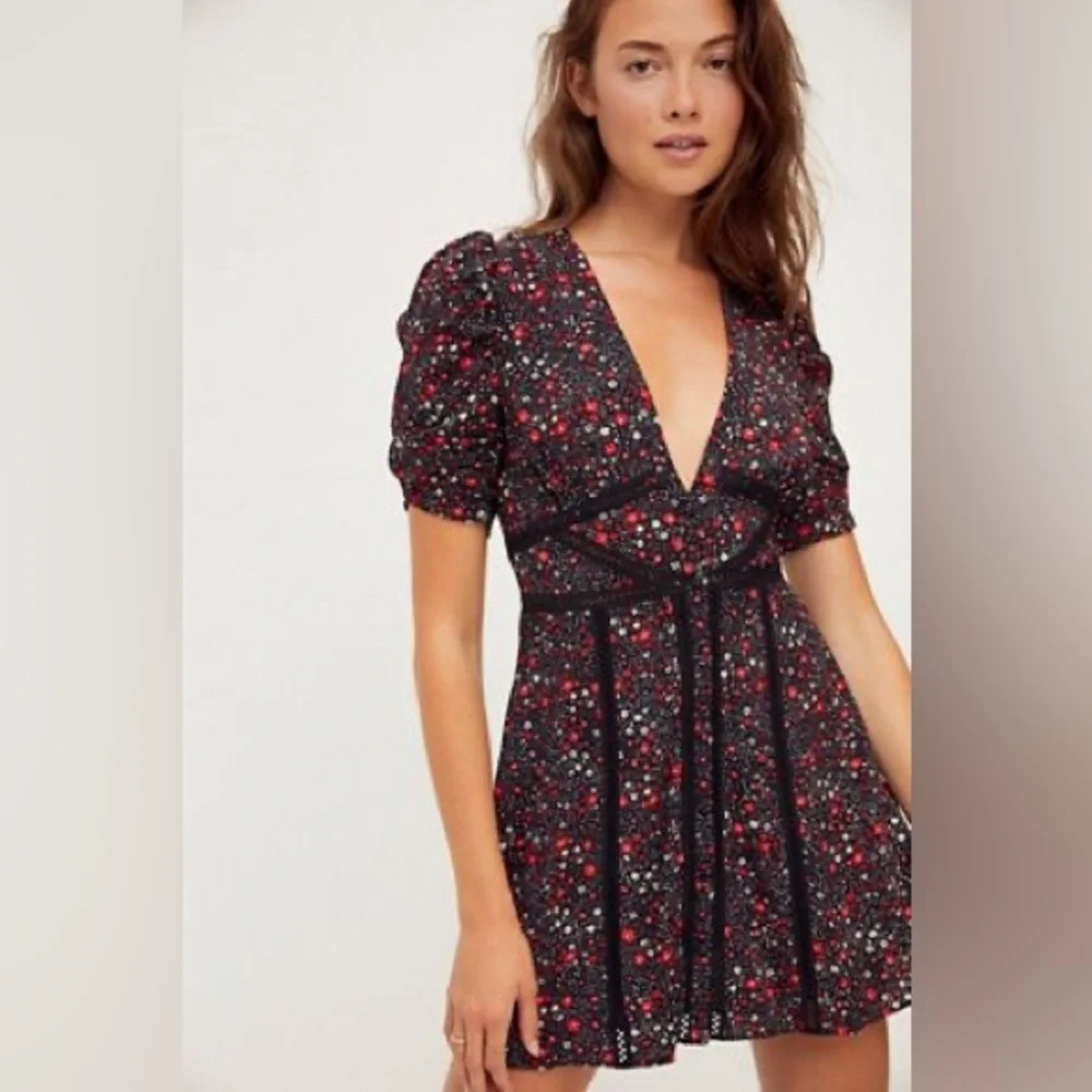 Free People Piece of Your Heart Mini Dress - Picture 2 of 9